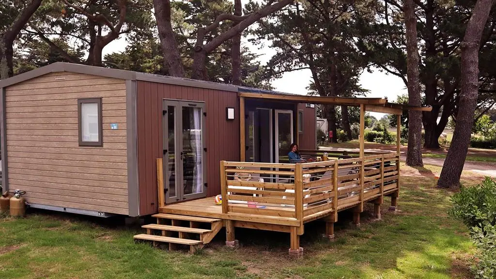 Des nouveaux mobil homes avec terrasse