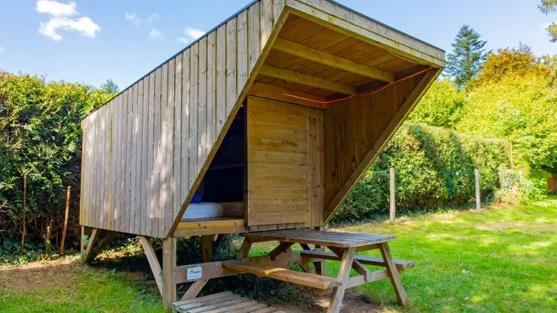 Insolite - Cabane - Camping - Lac - Duc - Taupont - Destination - Brocéliande