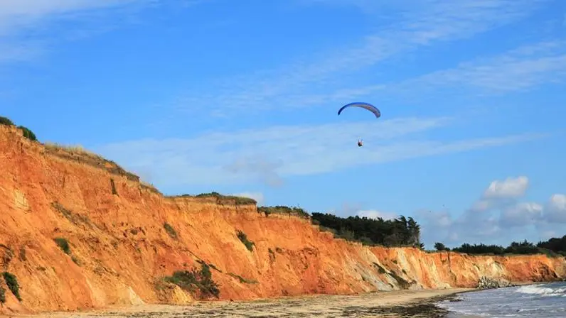 Falaise de la Mine d'Or - Pénestin - Morbihan Bretagne Sud