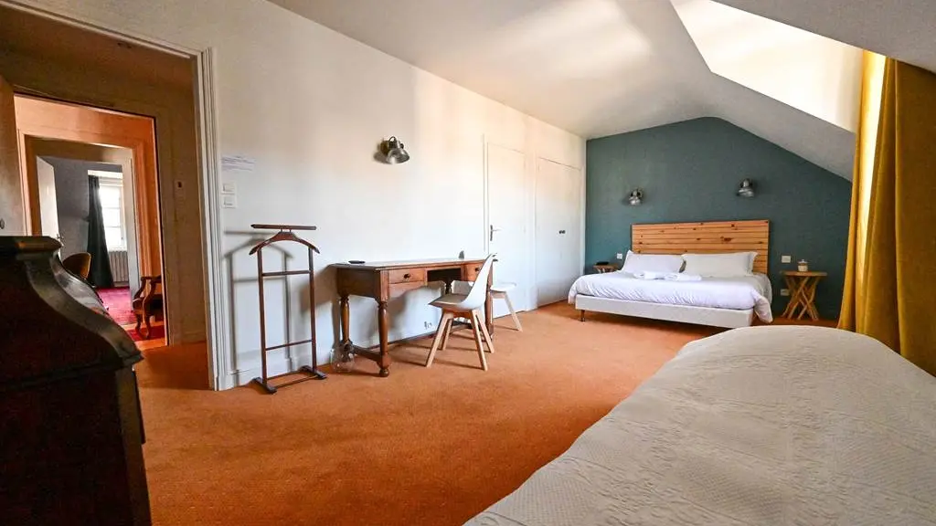 Chambre supérieure triple - Auberge bretonne - La Roche-Bernard - Tourisme Arc Sud Bretagne