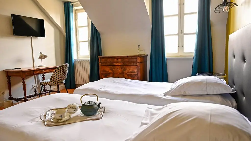 Chambre supérieure - Auberge bretonne - La Roche-Bernard - Tourisme Arc Sud Bretagne