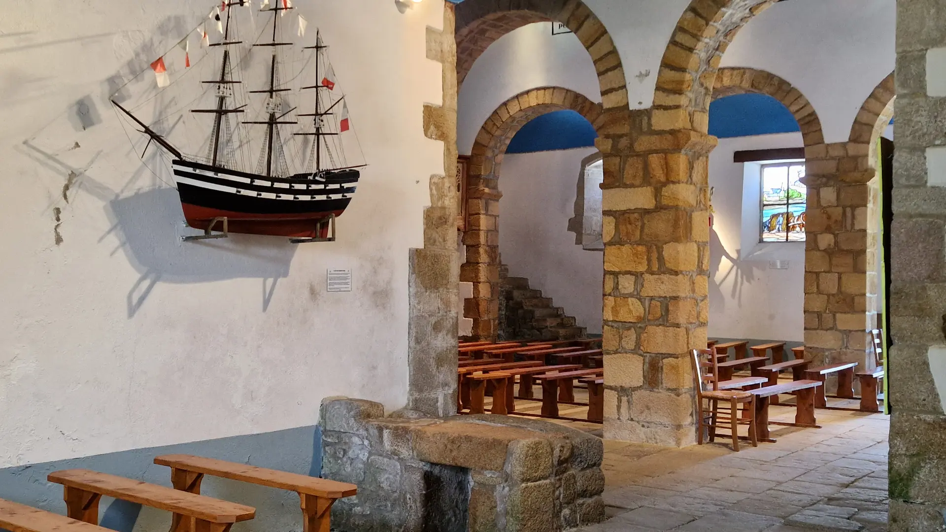 chapelle sud maquette et lit