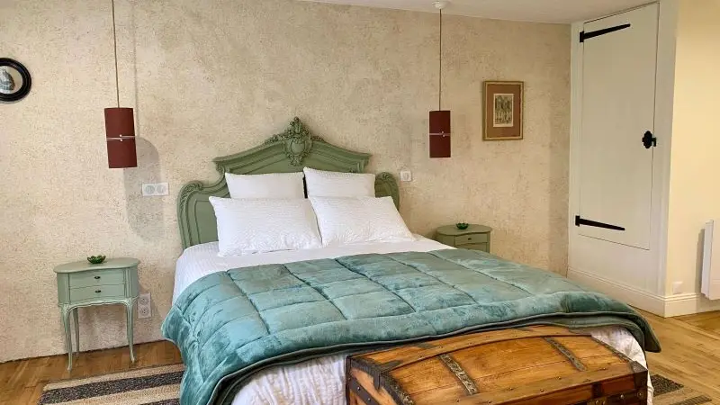 Chambre - hôtes - Atelier - Corinne G - Josselin - Brocéliande - Morbihan