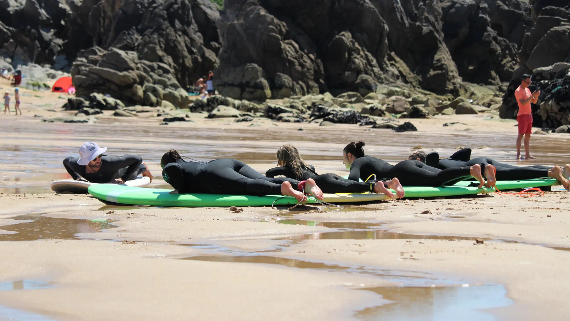 cours de surf en famille Quiberon 2024-9