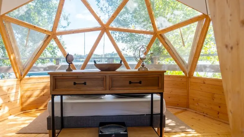 Insolite - Dôme - Camping - Lac - au - Duc - Taupont - Destination - Brocéliande