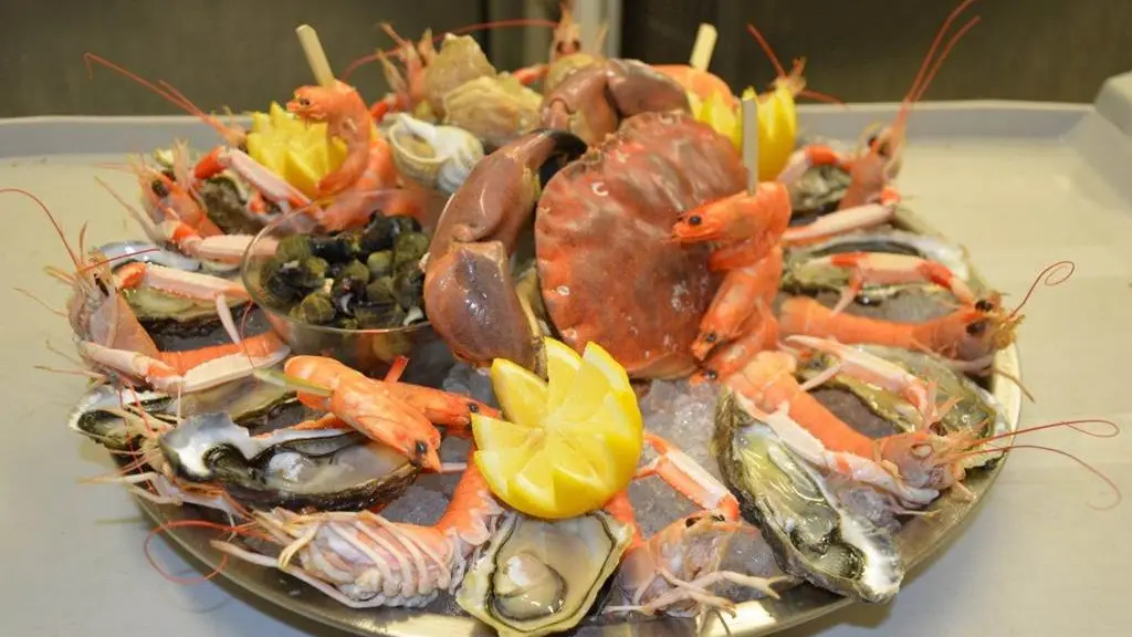 plateaux de fruits de mer sur commande