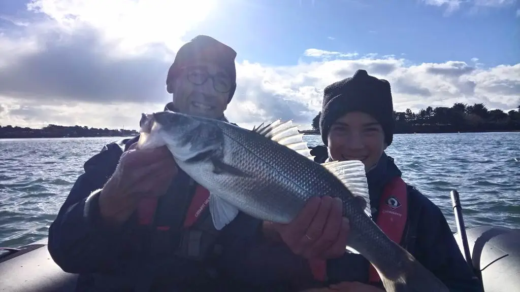 Une sortie pêche en mer réussie ! vive la pêche ! Vive le Golfe du Morbihan !