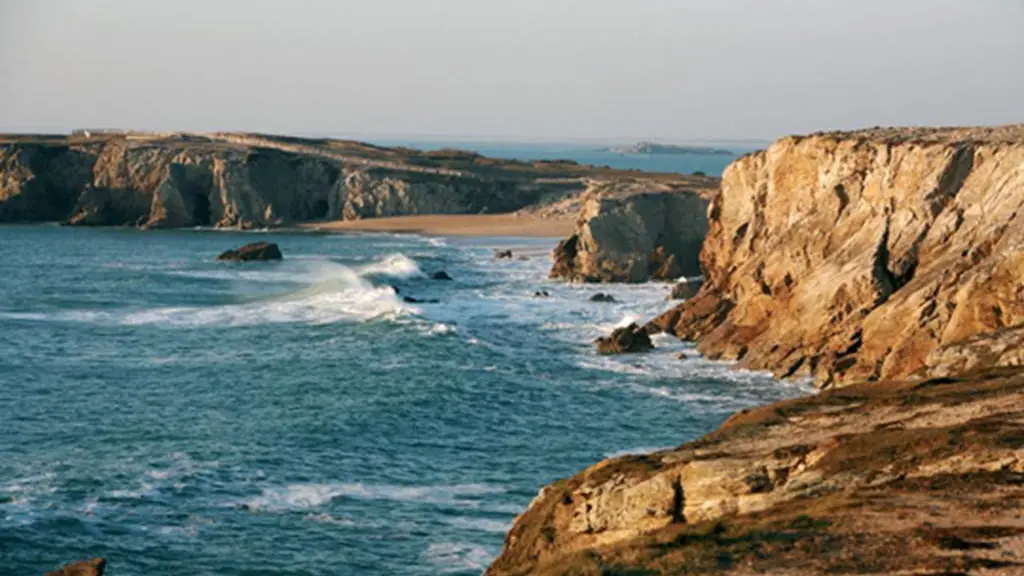 cote sauvage port blanc Quiberon Morbihan Bretagne Sud