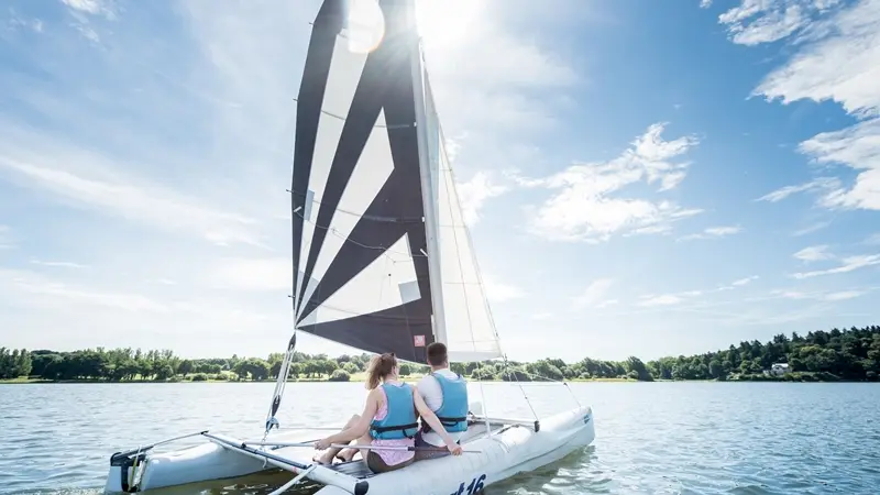 Club nautique - lac au Duc - Ploërmel - Taupont - Brocéliande - Bretagne