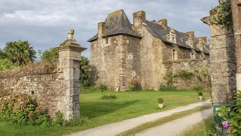 manoir de Boyac - entrée - Ploërmel - Brocéliande - Bretagne