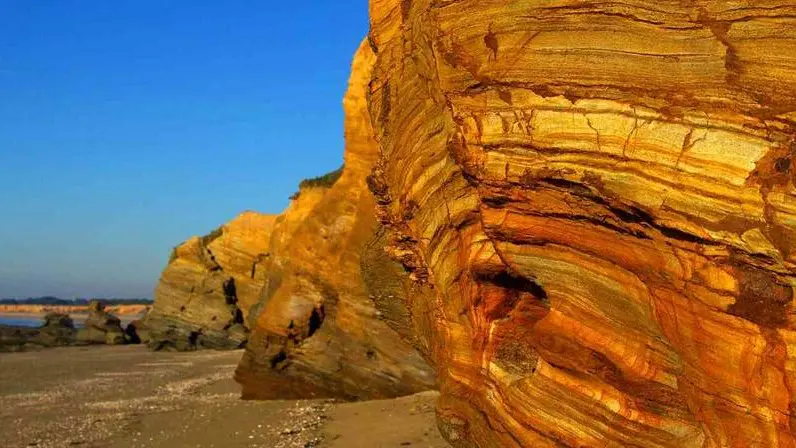 Falaise de la Mine d'Or - Pénestin - MORBIHAN BRETAGNE SUD