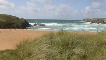 Dunes de donnant Bangor Belle-Ile Morbihan Bretagne Sud