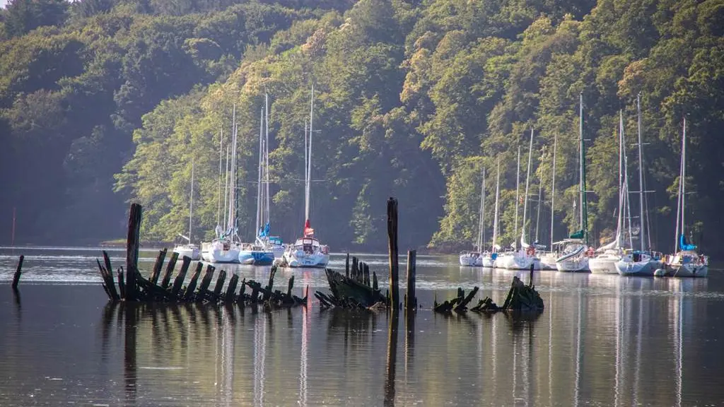 Le cimetière de bateaux de Kerhervy