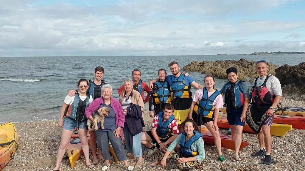 Randonnées accompagnées en Kayak mer