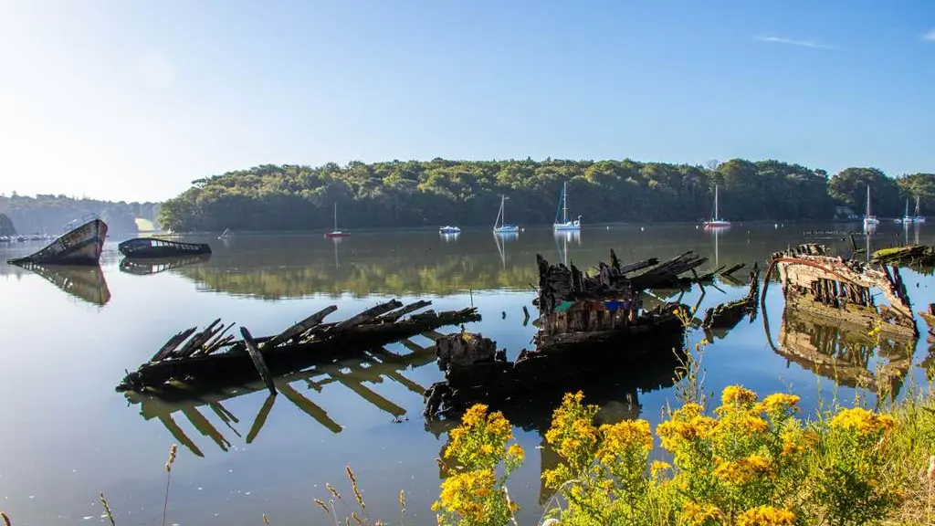 Le cimetière de bateaux de Kerhervy