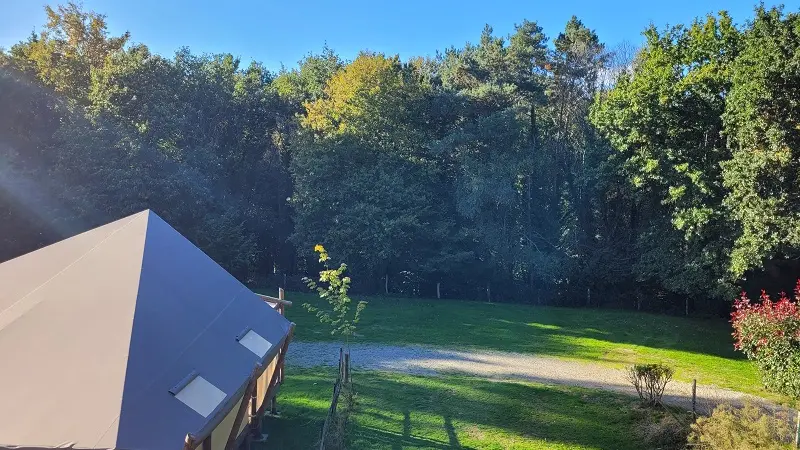 Hébergement insolite-Camping - Cerisiers - Tente - Lodge - Guillac - Brocéliande