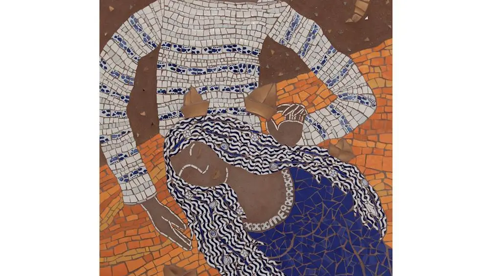 Eclat-de-Mosaïque-Saint-Gildas-de-Rhuys-Golfe-du-Morbihan-Bretagne sud