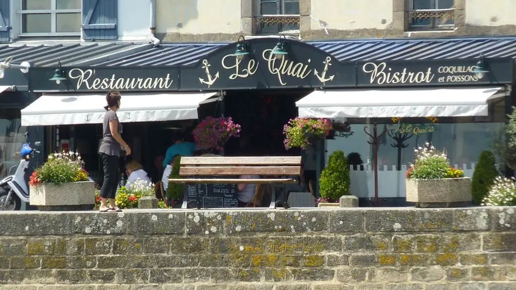 Restaurant le Quai - La Trinité sur Mer - Morbihan Bretagne Sud