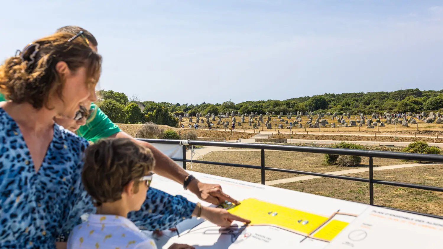 Panneau explicatif maison des mégalithes