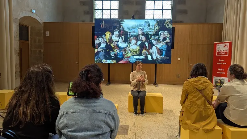 micro folie - musée numérique - Ploërmel - Morbihan