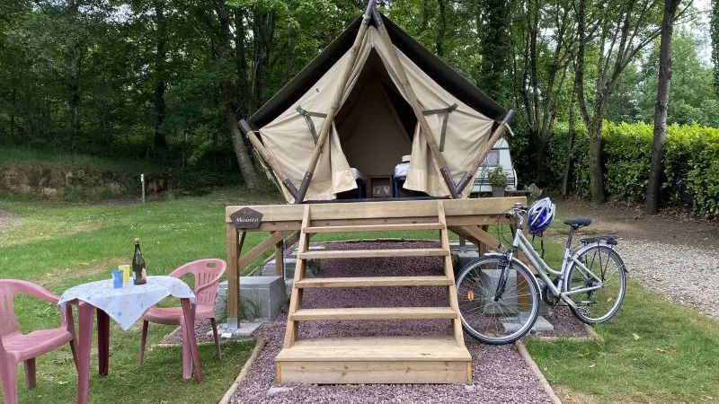 Tente Moorea - Camping Domaine de Kerelly - Guégon - Morbihan - Bretagne