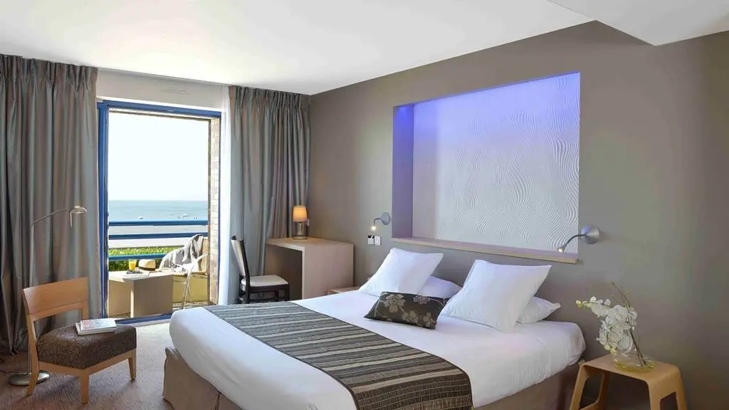 2ème chambre Hôtel de La Plage - Damgan Bretagne Sud