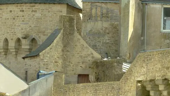 vue des remparts de vannes depuis certaines chambres de l'hôtel le bretagne