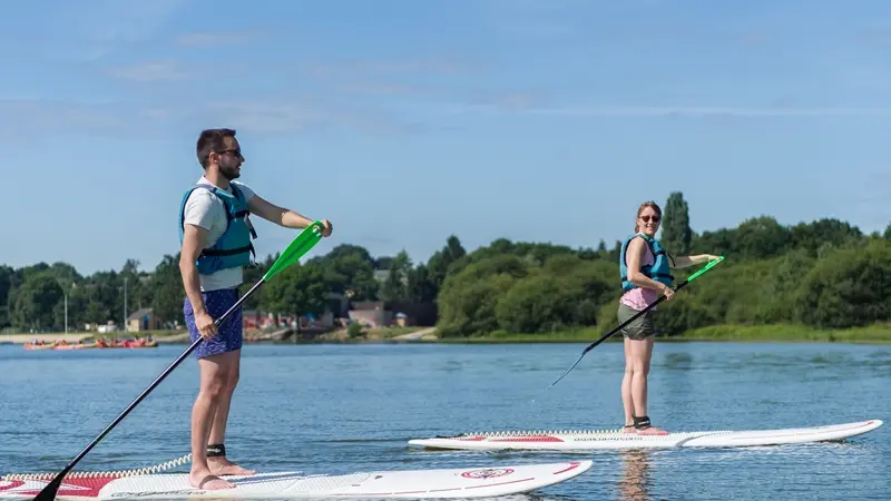 Club nautique - paddle -lac au Duc - Taupont - Brocéliande - Bretagne