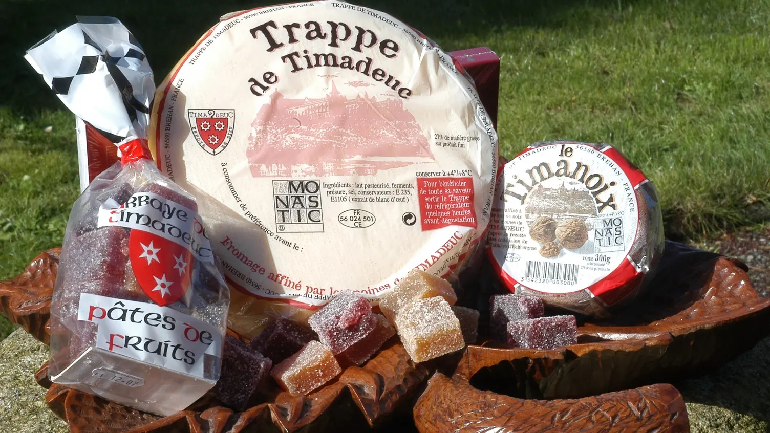 Fromage et pâtes de fruits de Timadeuc - Bréhan