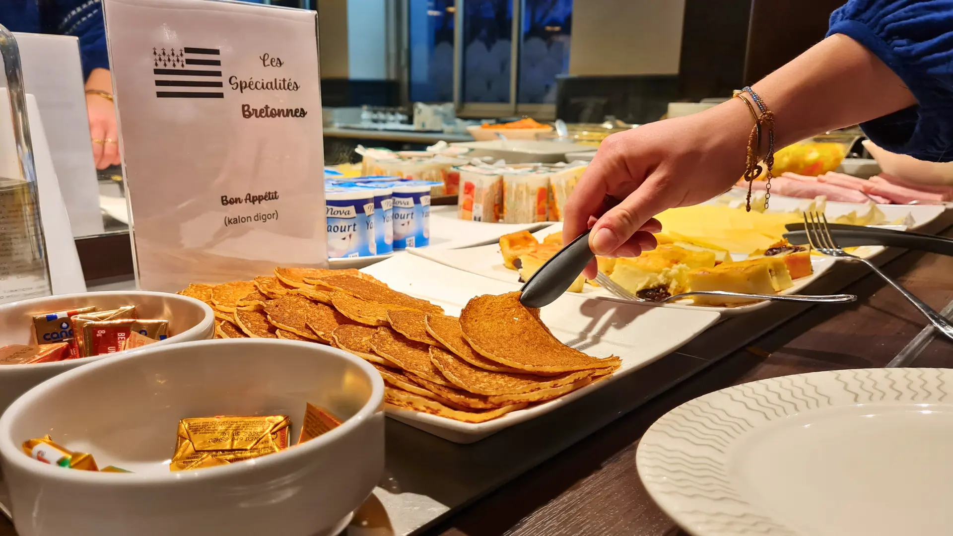 Petit dejeuner matin Kyriad Vannes