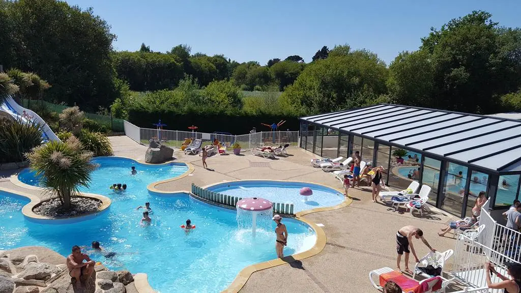 parc aquatique  camping pen palud Morbihan