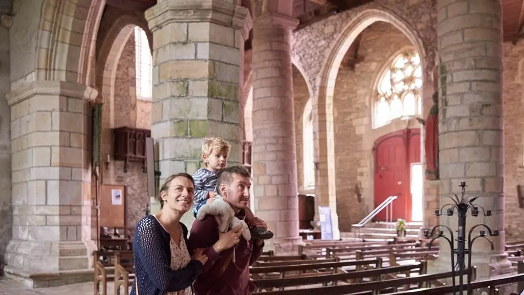 Eglise de Rochefort-en-Terre - Morbihan Bretagne Sud