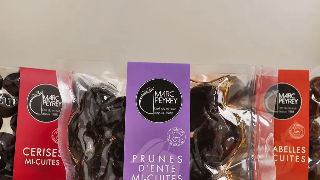 Marc Peyrey - prunes d'ente mi cuites