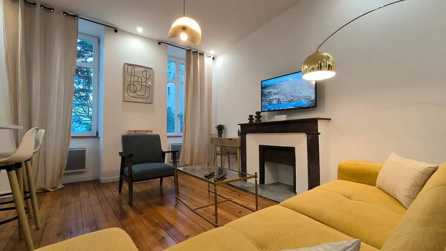 Meublé Segouffin/helpy - Pau - salon