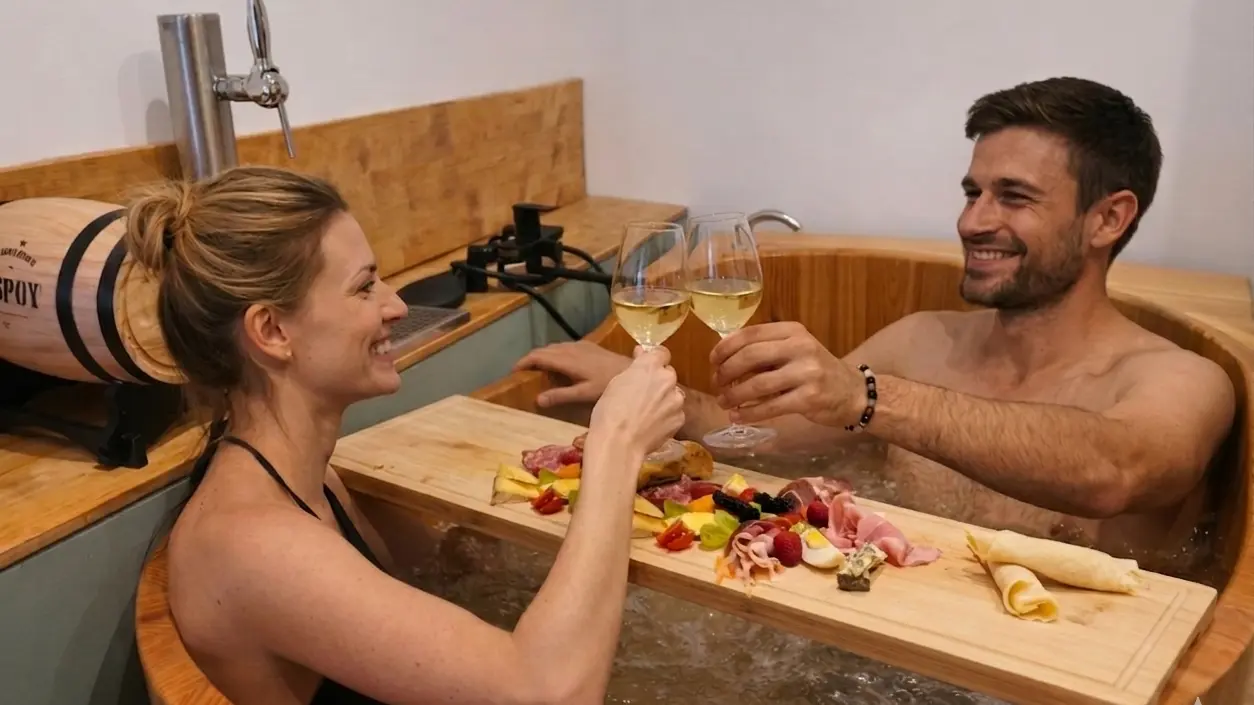 planches à partager séance bain bien être