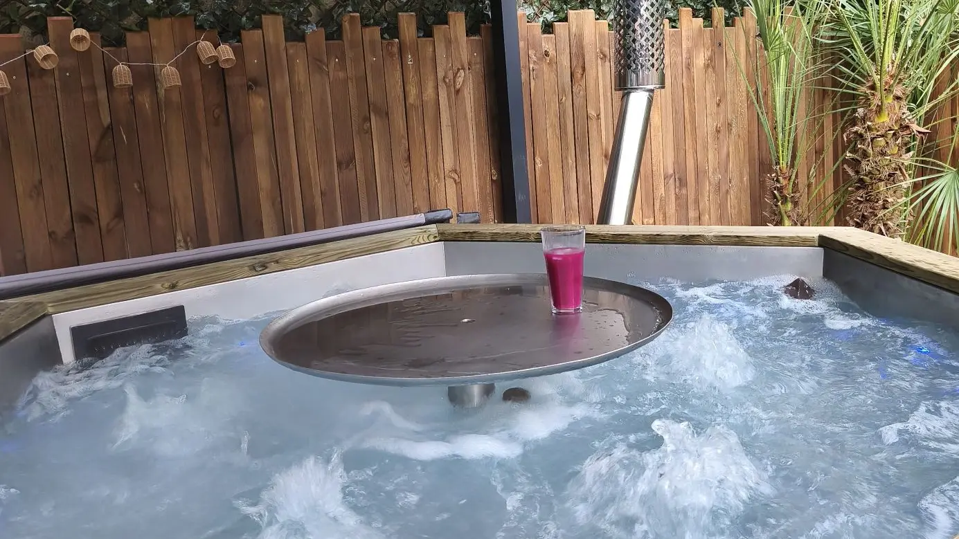 bain extérieur chauffé