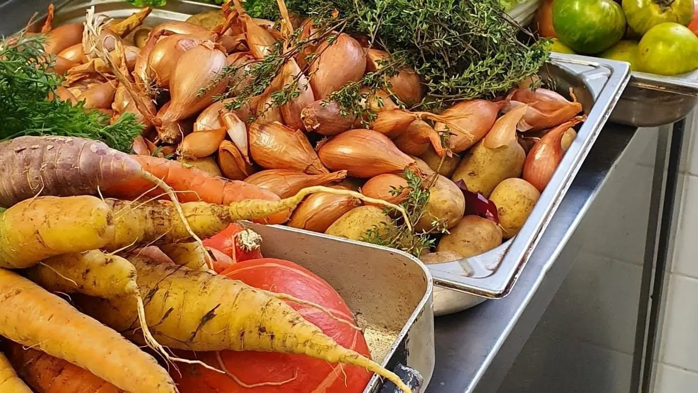 Restaurant la Cuisine - Pau - légumes du marché