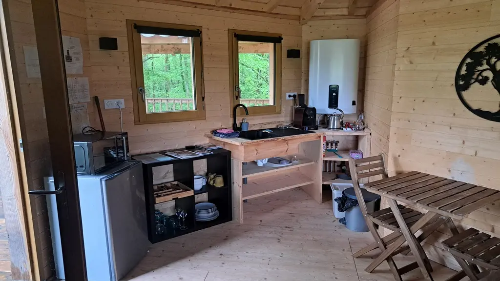 loges du temps cabane perchee