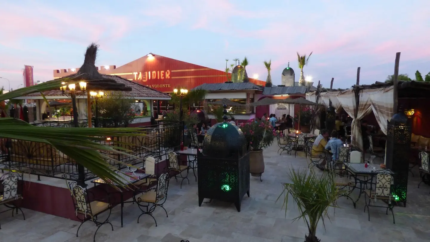 Restaurant Le Tajinier - Billère - terrasse soirée