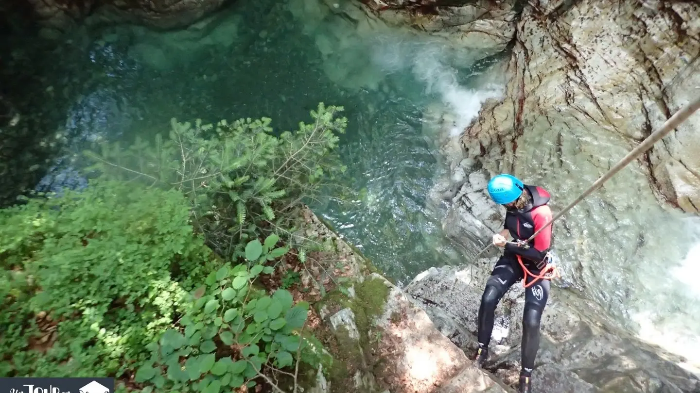 Un jour en montagne - Gan - Descente canyoning