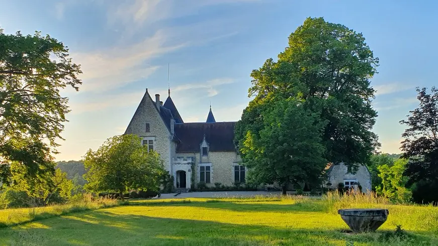 vue générale parc arboré