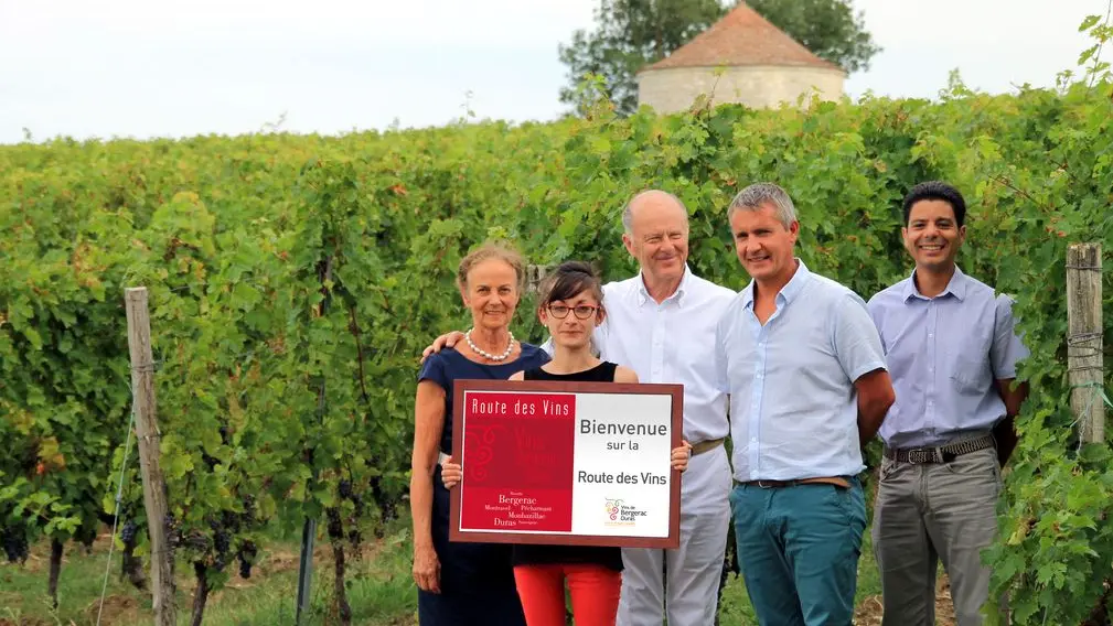 Autour de Monbazillac_Château Montdoyen (35) avec cadre couleur