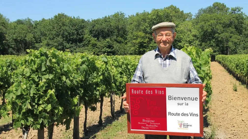 Jacques dans sa vigne