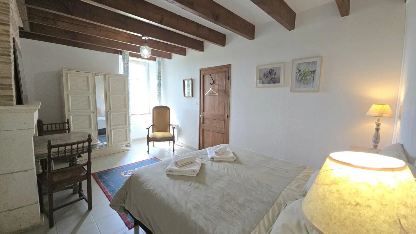 Chambre - Gîte Location vacance - La Métairie - Domaine de la Mouthe