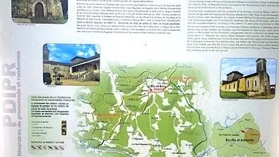 Blis et Born-Boucle de Fontbrejade-Panneau d'appel