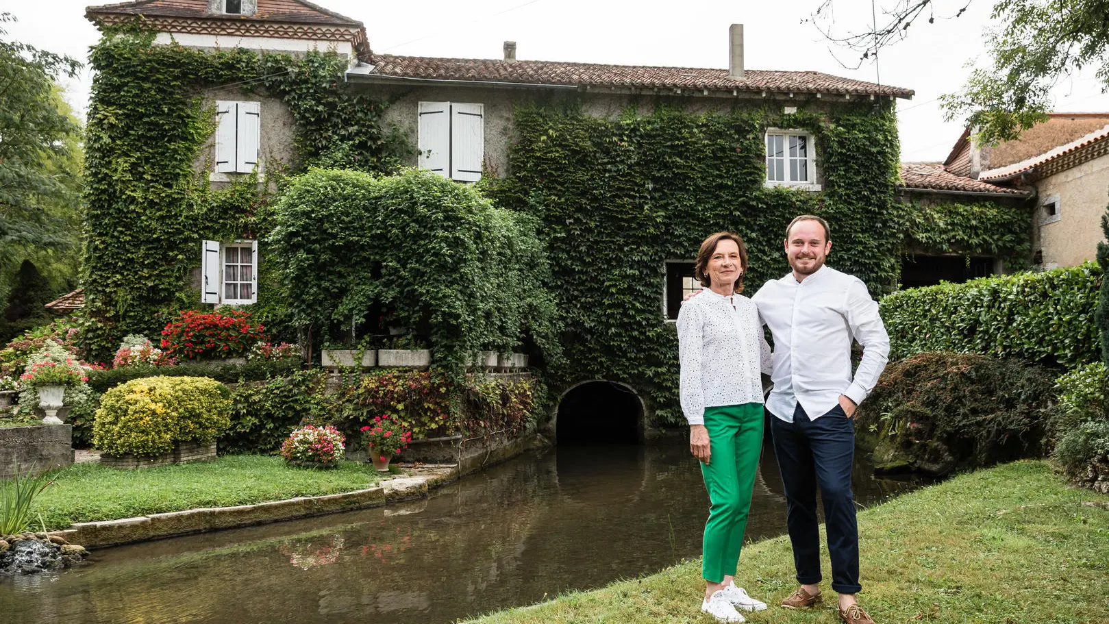 Christine et Paul  Moulin de la Veyssière à Neuvic