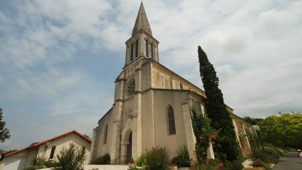 Eglise Façade clocher Gamarde-les-Bains ©Mapio