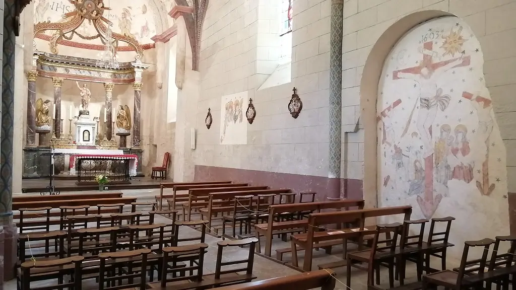 Eglise de larbey - Photo intérieur