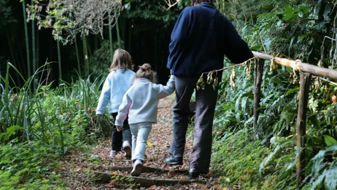 Fontaine cent marches - balade en famille YC