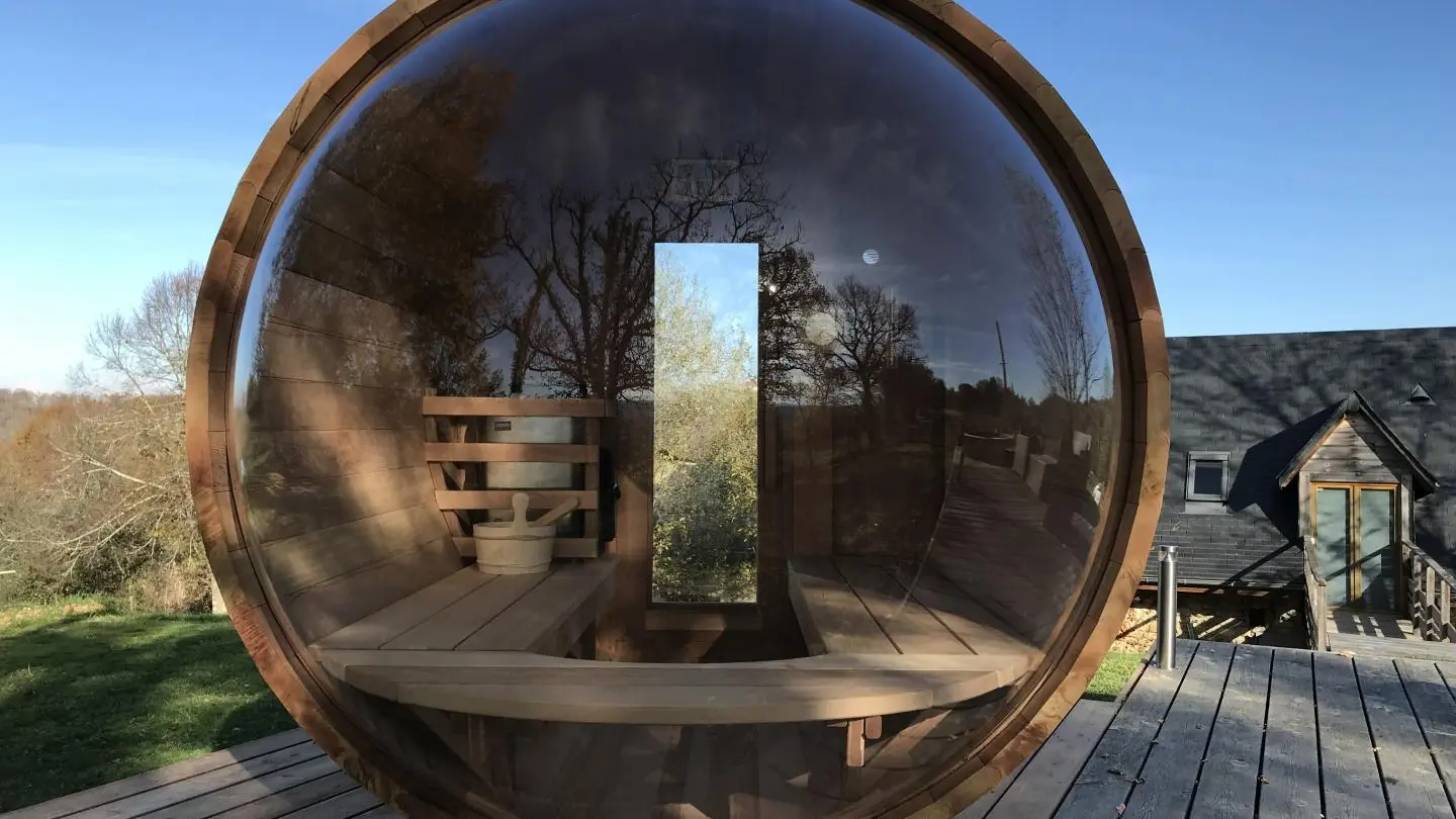 Meublé Causit - Aubertin - sauna